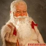 avatar: Christmas: Santa Claus Middle Finger