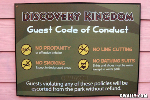 Discovery Kingdom Code of Conduct