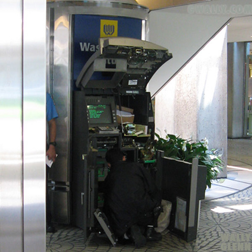 Inside Cash Machine