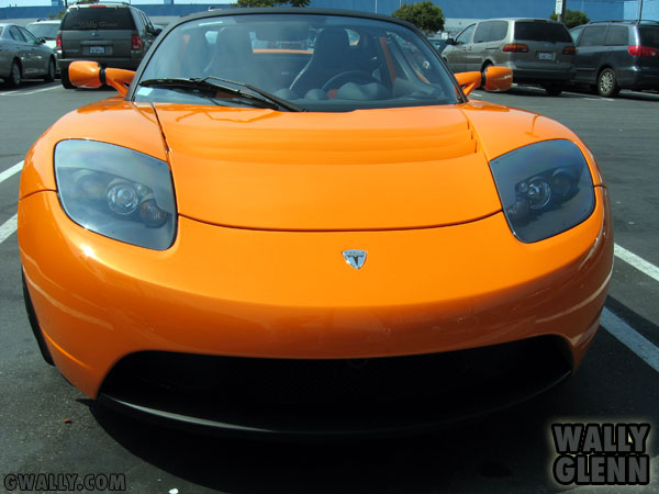 Tesla Roadster: Front View