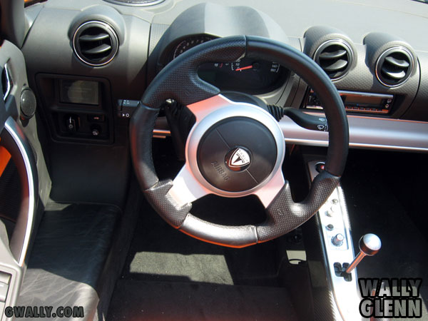 Tesla Roadster: Interior View