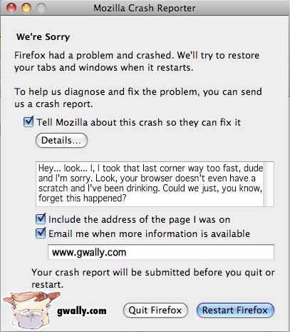 Firefox Prank: Drunk Apology